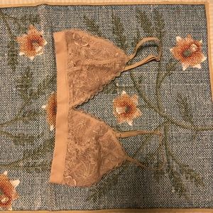 Nude Lace Aerie Bralette